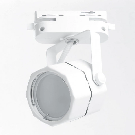 Светильник трековый на шинопровод ДПО GU10 без лампы белый