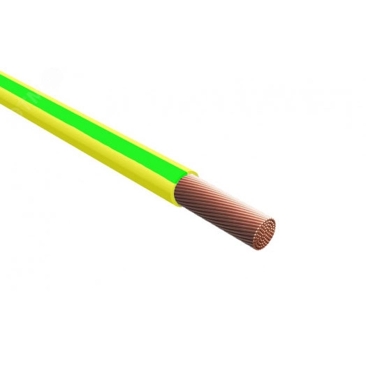 Провод ПВАМ-0,5 48В Желто-Зеленый