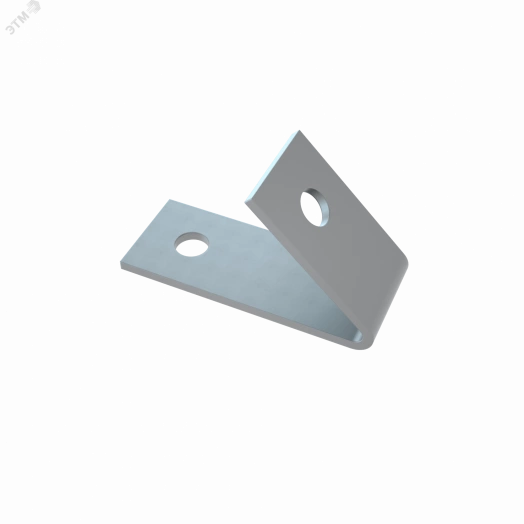 Уголок c острым углом 135 гр. с двумя отверстиями