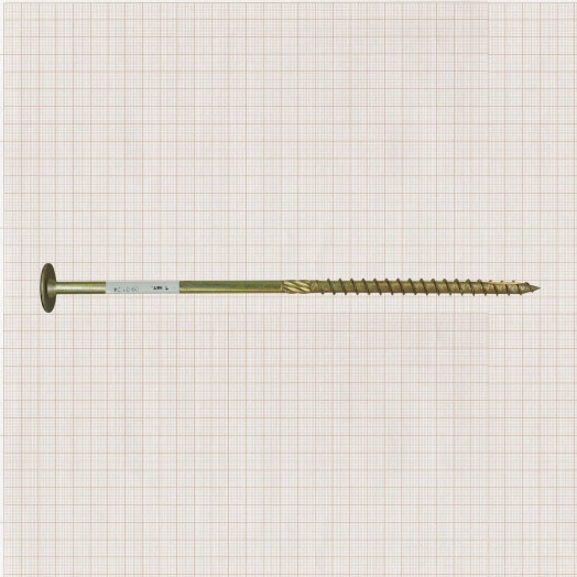 Шуруп конструкционный, для дерева, прессшайба TORX 40, ж/п 8x300 (1шт.)