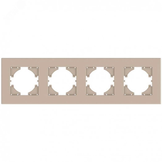 GUSI City рамка 4-местная, цвет шампань