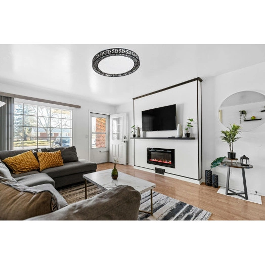 Светильник светодиодный ДБО-55 настенно-потолочный управляемый Loft-B 230В 3000-6500K 4400Лм 390x105мм