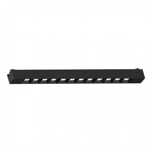 Светильник светодиодный трековый на шинопровод ДПО-30w 4000К черный