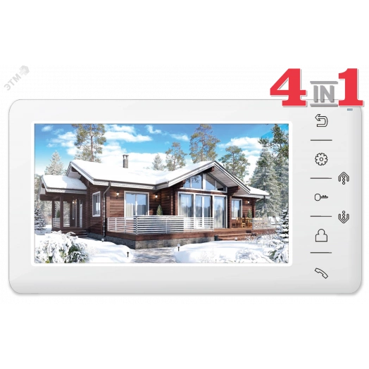 Монитор видеодомофона цветной