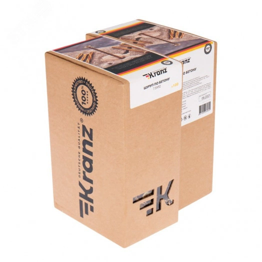 Шуруп по бетону 7.5х92 (100 шт/уп)