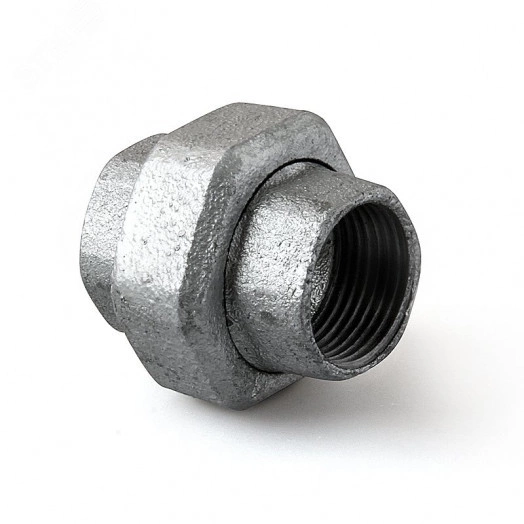 Соед разъем прям ВР-ВР(оцинк)1