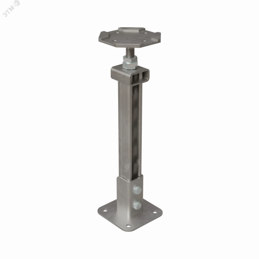 Стойка фальшпола 41х41 L525 мм (регулировка 500-550 мм)