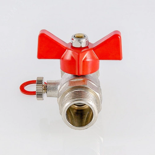 Кран шаровой для подключения манометра 1/2' х 1/2' НВ