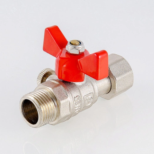 Кран шаровой для подключения манометра 1/2' х 1/2' НВ