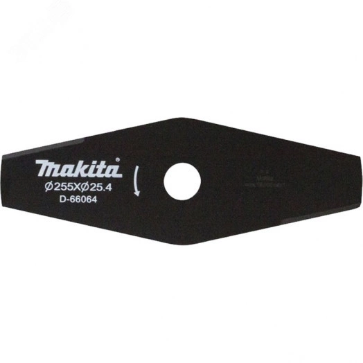 Нож для травы, 2 зуба, d- 255x25,4мм