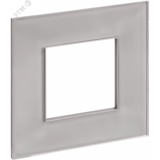 SKANDY Рамка 1-местная SK-F21Sh стекло шампань IEK