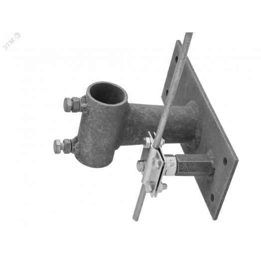 Держатель мачты молниеприемника на стене диаметр 40 мм