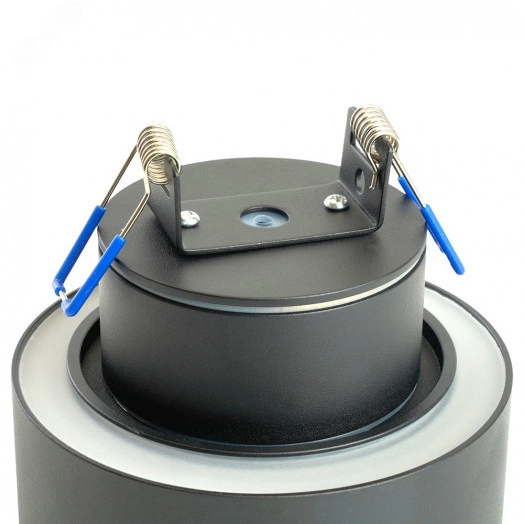 Светильник ДПО-12w GX53 без лампы IP44 черный