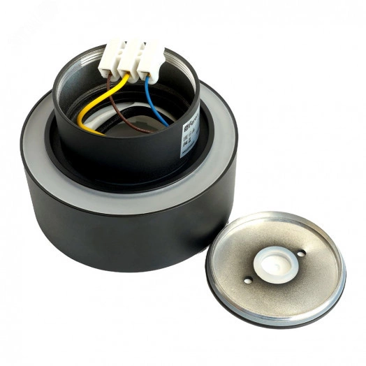 Светильник ДПО-12w GX53 без лампы IP44 черный