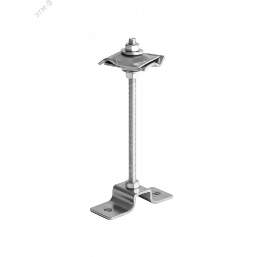 Держатель на горизонтальных и вертикальных поверхностях L=110 мм