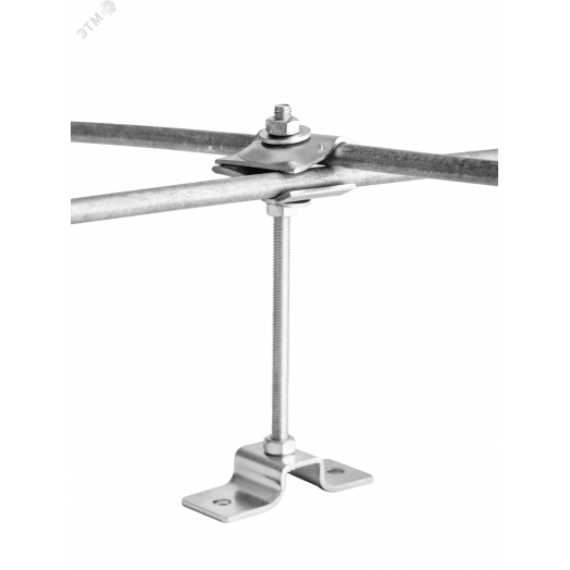 Держатель на горизонтальных и вертикальных поверхностях L=110 мм