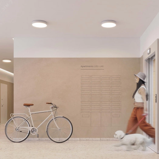 Светильник SP-FLOWER-R280-15W Warm3000 (BK, 110 deg, 230V) (Arlight, IP54 Пластик, 3 года)