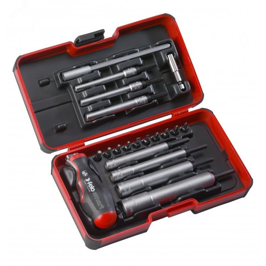 Набор бит SL/PH/Tx/PZ и головок M-TEC c рукояткой SMART в кейсе, 20 шт