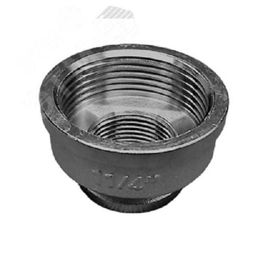 Муфта ВВ 1'1/4х3/4' переходная, никелированная, уп