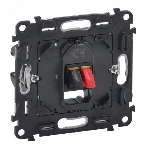 Valena IN MATIC Аудиорозетка с пружинными зажимами Одиночная