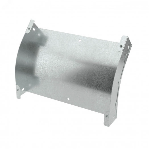 Угол вертикальный внешний 45 градусов 35х500, в комплекте с крепежными элементами и соединительными пластинами, необходимыми длямонтажа, горячеоцинкованный