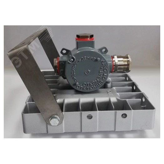 Светильник светодиодный ДСП-50Вт, IP67, 5000К, 7000Лм, взр 1ExsIIT6X, 120гр, скоба, Ех коробка х4 +2 загл., Arsenal-M