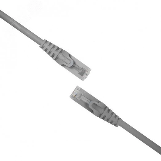 Патч-корд PREMIUM 2xRJ45/8P8C. T568B FTP CAT6 LSZH3 метра. серый