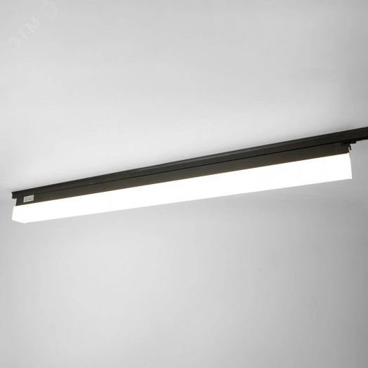 Светильник светодиодный трековый на шинопровод ДПО-60w 4000К черный