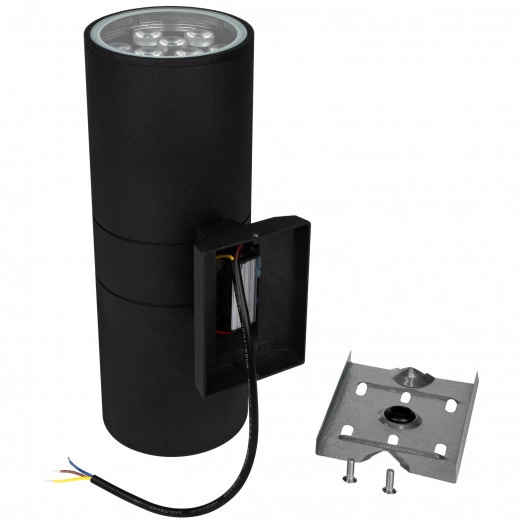 Светильник светодиодный ДБУ-2х9Вт архитектурный   IP65 6500К 1620Лм черный