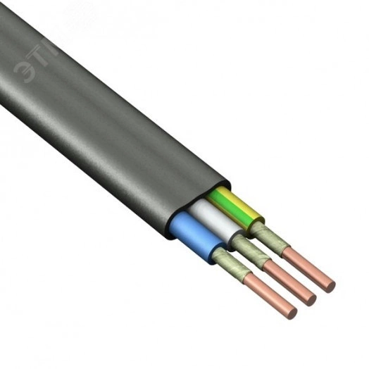 Кабель силовой ВВГнг(А)-FRLS 3х1.5пл-0.66 бухта 100м ТРТС