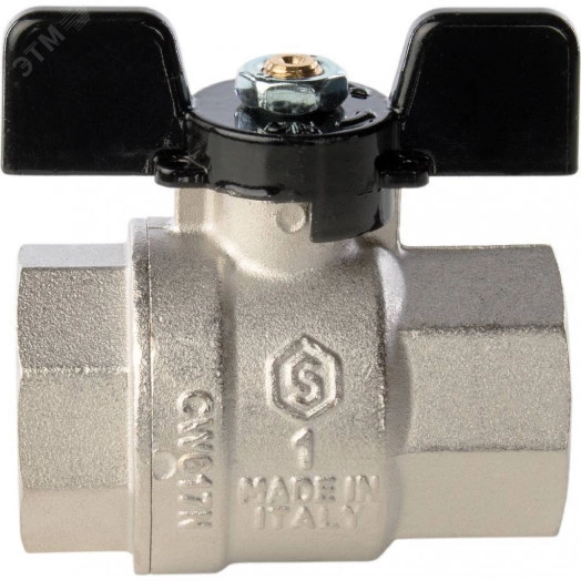 Кран шаровой 1' ВВ ручка бабочка