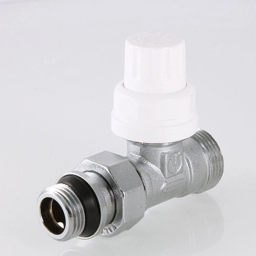 Клапан радиаторный прямой с доп. уплотнением, 1/2'*Евроконус