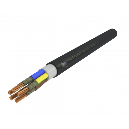 Кабель силовой ВВГнг(А)-FRLS 5х50 (N.PE)-1 черный многопроволочный (барабан)