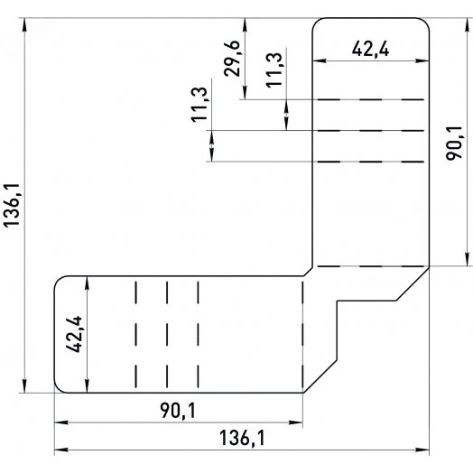 Подвесное крепление SPL-FIX4 для потолков Грильято серии SPL-540 4 шт