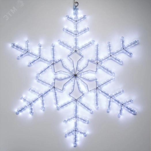 Фигура ARD-SNOWFLAKE-M3-920x920-432LED White (230V, 30W) (ARDCL, IP65)