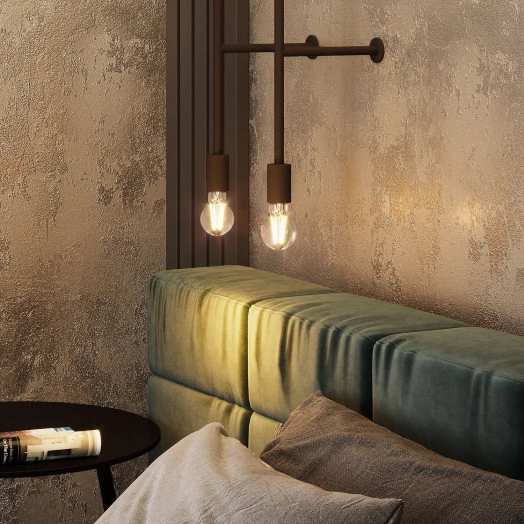 Лампа светодиодная филаментная LED 11 Вт 910 лм 2700К AC190-240В E27 А60 (груша) теплая Elementary Gauss