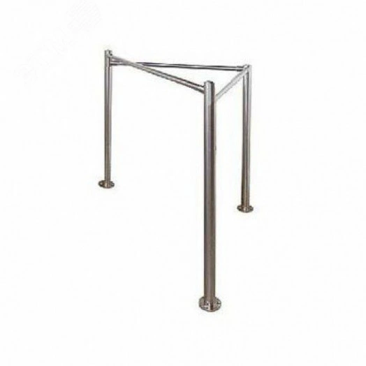 Формирователь прохода -RB-03S для роторного турникета -RTD-03 (два индикатора, три поручня из нержавеющих труб, без заполнения)