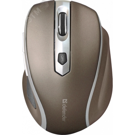 Мышь беспроводная Safari мм-675 оптическая, USB, коричневый