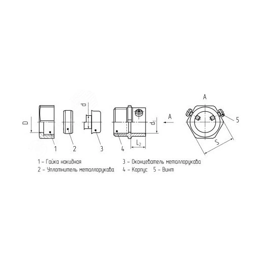 Муфта соединительная СТМ(В) 32 (1 1/4'')