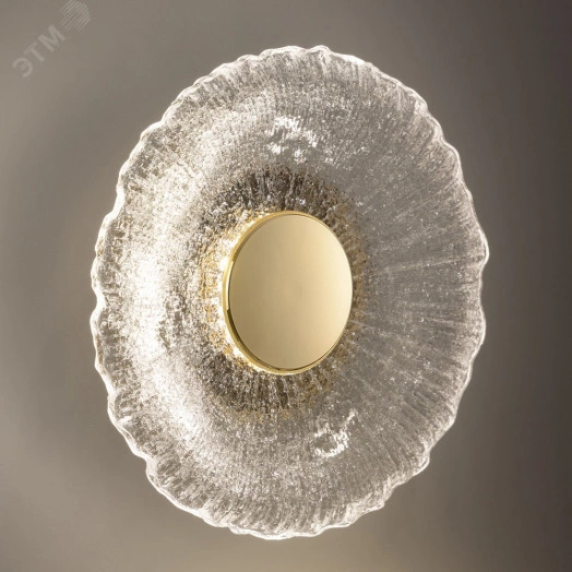 Светильник настенный Arte Lamp CHERISH A2097AP-12GO 1*LED Металл Прозрачный