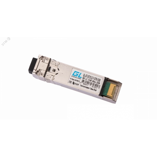 Модуль SFP+ 1хLC, 10 Гб/с, 21 дБ, WDM Tx:1270/Rx:1330 нм, до 60 км