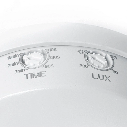 Датчик движения ИК потолочный 1200w 360 гр. 6м IP20 белый