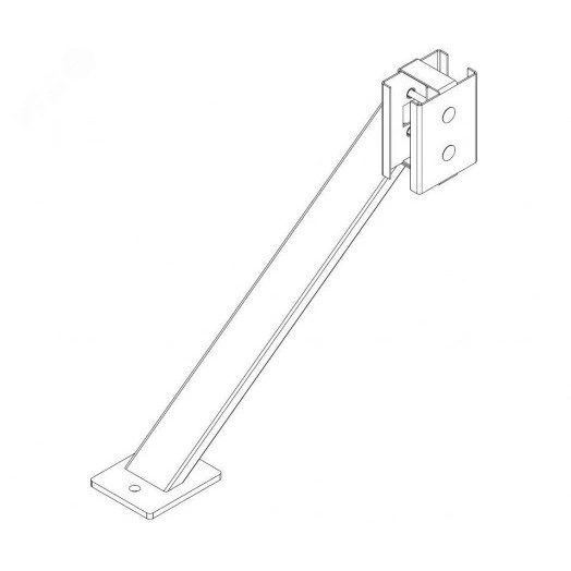 Упор -MB-16.9 для стоек секций ограждения