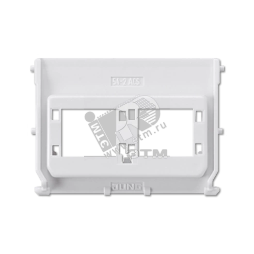 Монтажная вставка для разъемов соединительного модуля