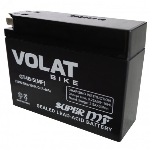 Аккумулятор мото 2.5Ah Volat GT4B-5(MF) R+