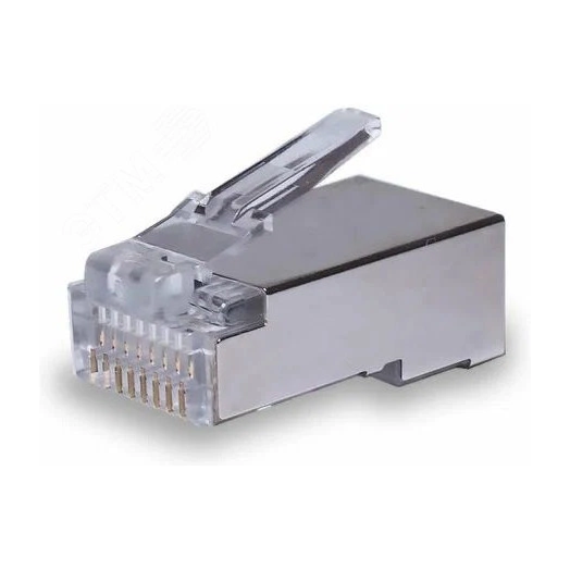 Коннекторы 8P8C (Компьютерные разъемы) F/UTP Cat.5e (RJ-45) Уп. 100шт.