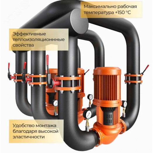 Теплоизоляция вспененный каучук рулон Energocell HT 13/1,0-14