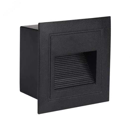 Подсветка для лестниц Arte Lamp PIAZZA A7325IN-1BK 1*LED Металл Чёрный