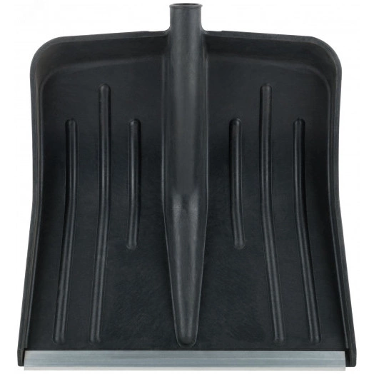 Лопата для уборки снега большая пластиковая, без черенка 420х420 мм