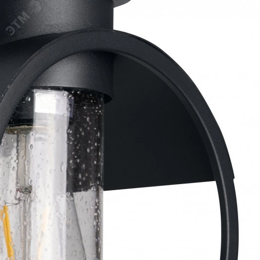 Светильник НБУ-60w вниз Е27 IP44 черный кованое железо